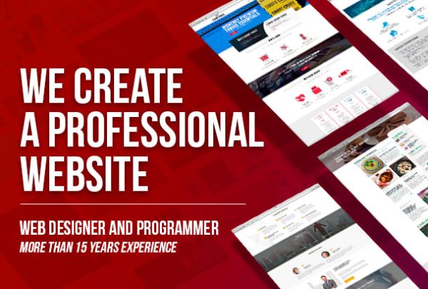 Develop a professional website design